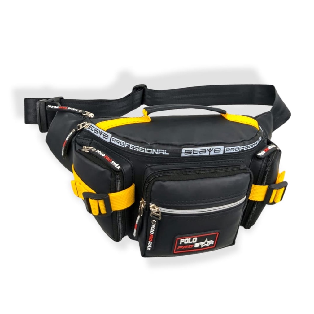 Tas Pinggang Waistbag Waterproof Original Polo Prostar  Tas Pinggang dan Tas Selempang Bahu