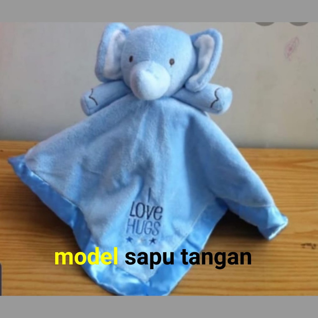 Selimut Fleece Blanket  baby+ Sapu Tangan lembut halus / Selimut 92cmx75cm 9470