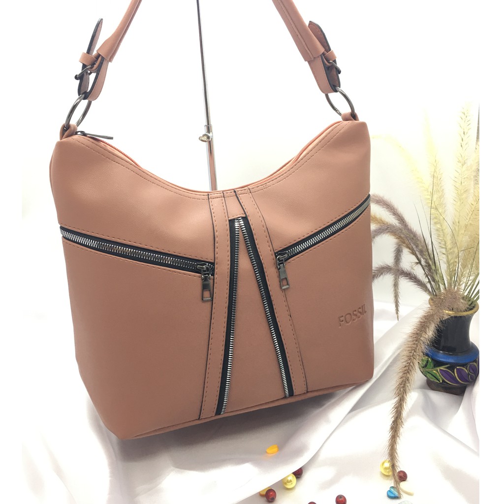 BisoBisi Tas Hobo Tote Handbag Shoulder Bag Wanita Fashion Miniso Vanetta