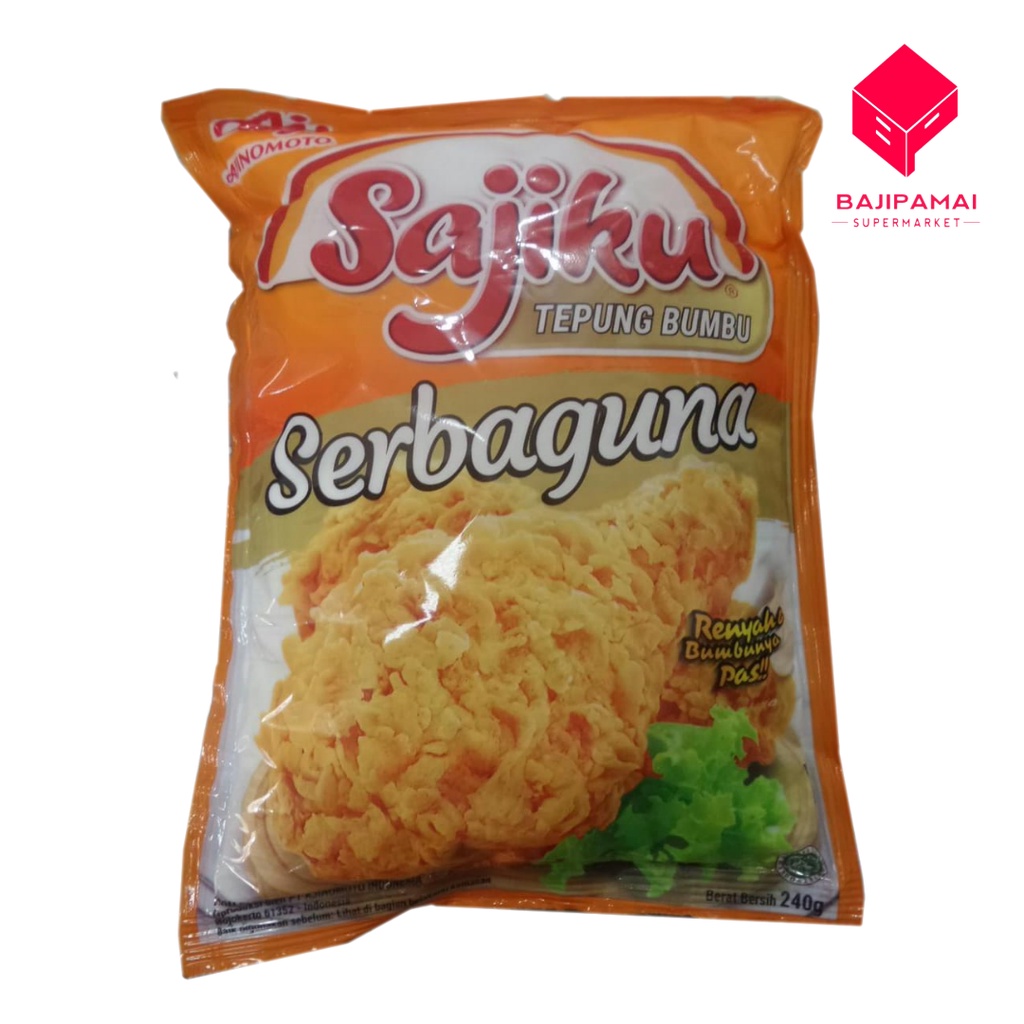 

SAJIKU TEPUNG BUMBU SERBAGUNA 220GR