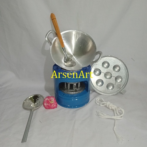 Kitchen Set - Mainan Masak Masakan Kompor Mini ( Pkt E ) Kompor Set Cetak Telor 5 Barang