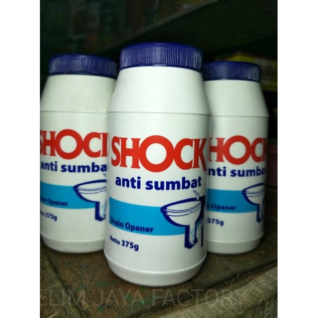 ⅍ Anti Sumbat SHOCK / Drain Opener / 375Gr ℮