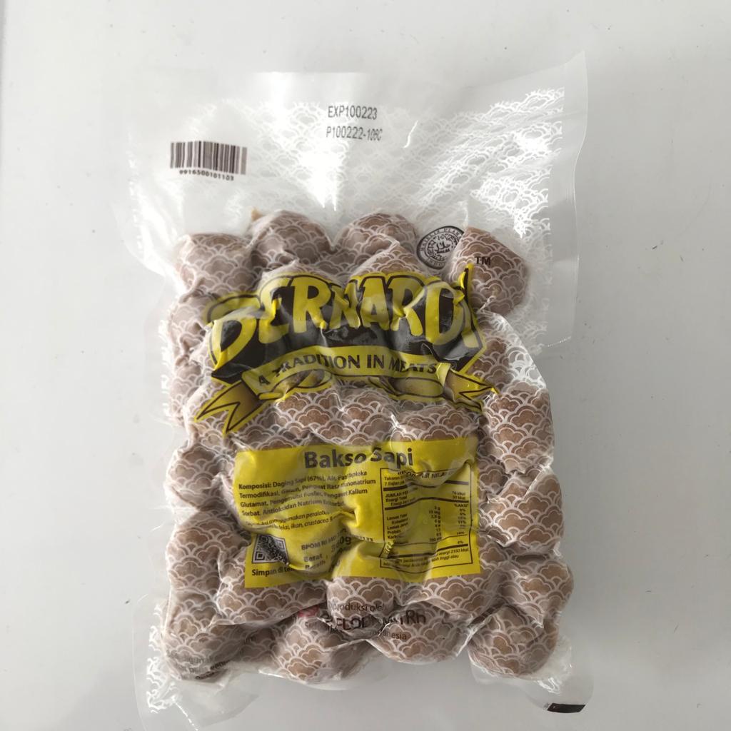 Jual Bernardi Bakso Sapi Kecil [360 Gr] Indonesia Shopee Indonesia