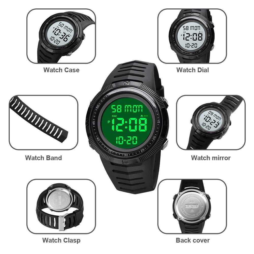 IDN - SKMEI Jam Tangan Digital Pria - 1632