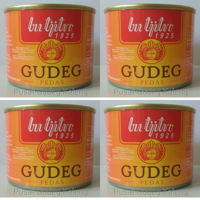 

Gudeg Kaleng Pedas Paket Hemat