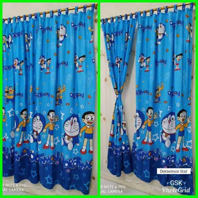 Gorden Karakter Anak Gorden Pintu Jendela Minimalis