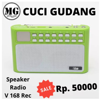 SPEAKER RADIO VDR 168 REC