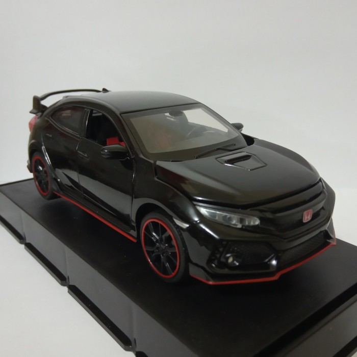 Miniatur Honda Civic R Turbo Black Mainan Pajangan Diecast Mobil Murah