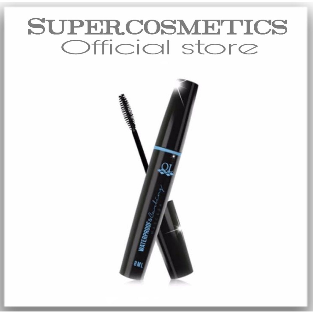 Maskara QL Waterproof &amp; Curling Mascara QL ber BPOM paling MURAH terlaris