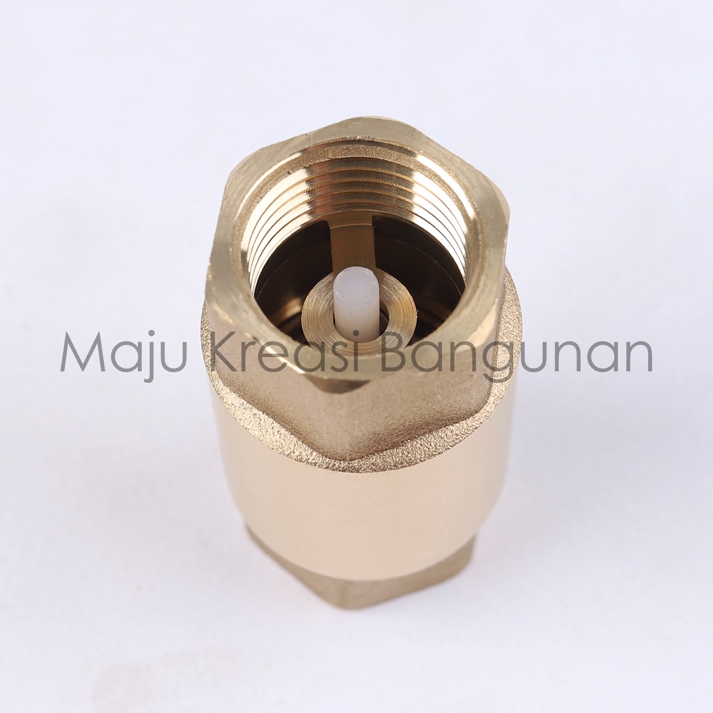 Tusen Klep Soligen 1/2 Inch Kuningan Tosen Tossen 1/2&quot; Inci In Foot Klep Valve Brass Otomatis Pompa Air