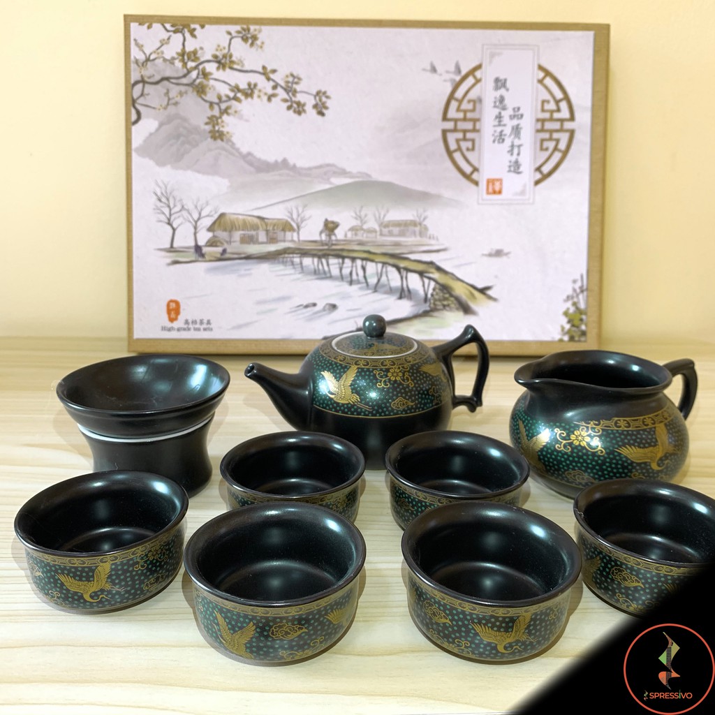 Teko 200ml + 6 Cangkir Saringan teh chinese tea set teapot [1004]