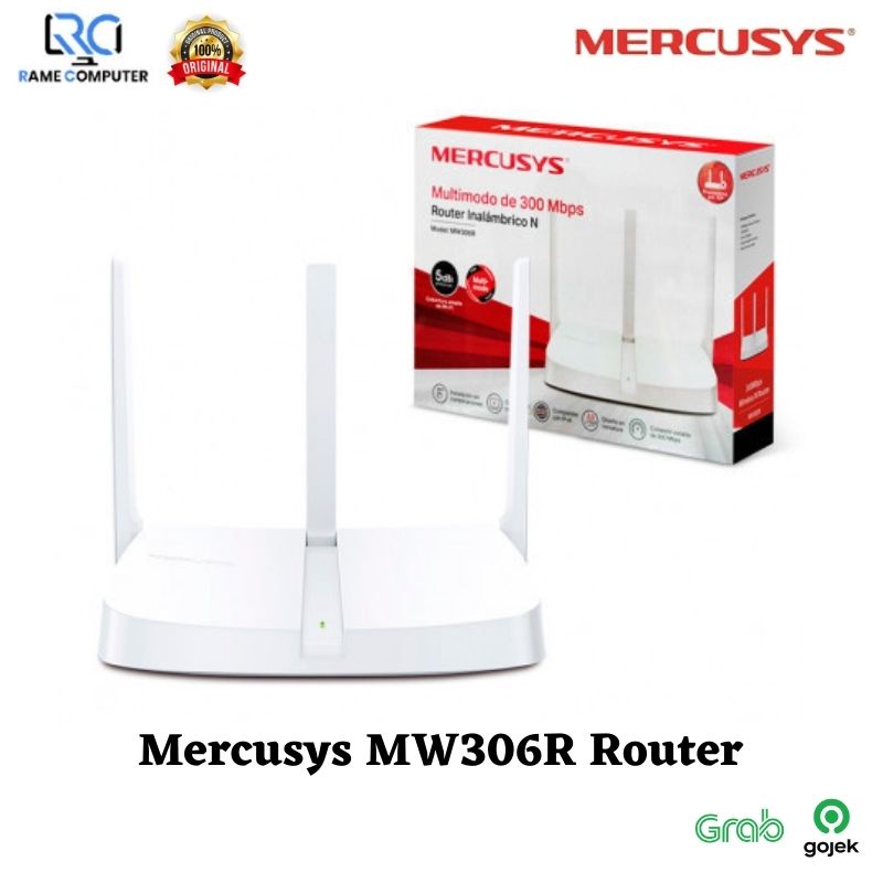 Mercusys MW306R Router WiFi 300Mbps Multi-Mode Wireless N Router