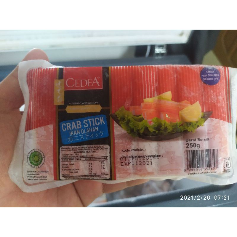 

CEDE CRAB STICK 250gr