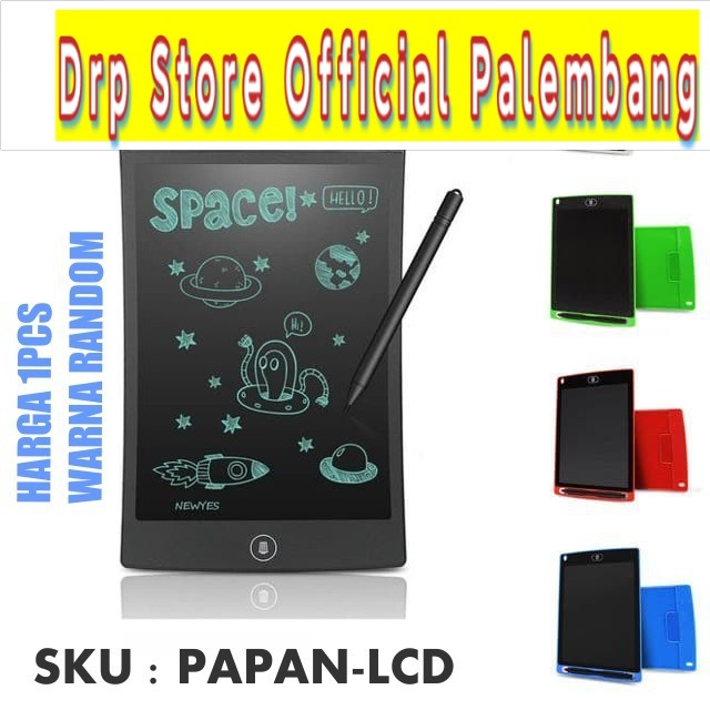 LCD Drawing Writing Tablet Anak dan Dewasa 8.5&quot; | Papan Tulis Gambar