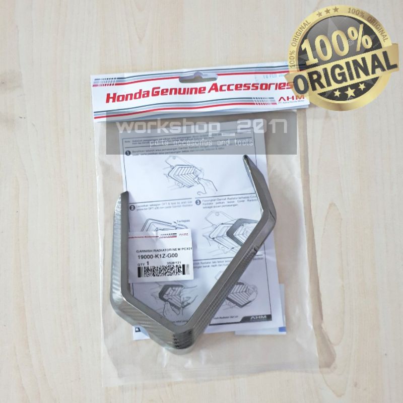 Garnish Cover Radiator PCX160 Original