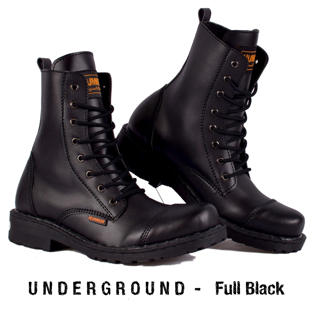 Sepatu Boots Pria Humm3R Underground SEPATU KULIT ORIGINAL
