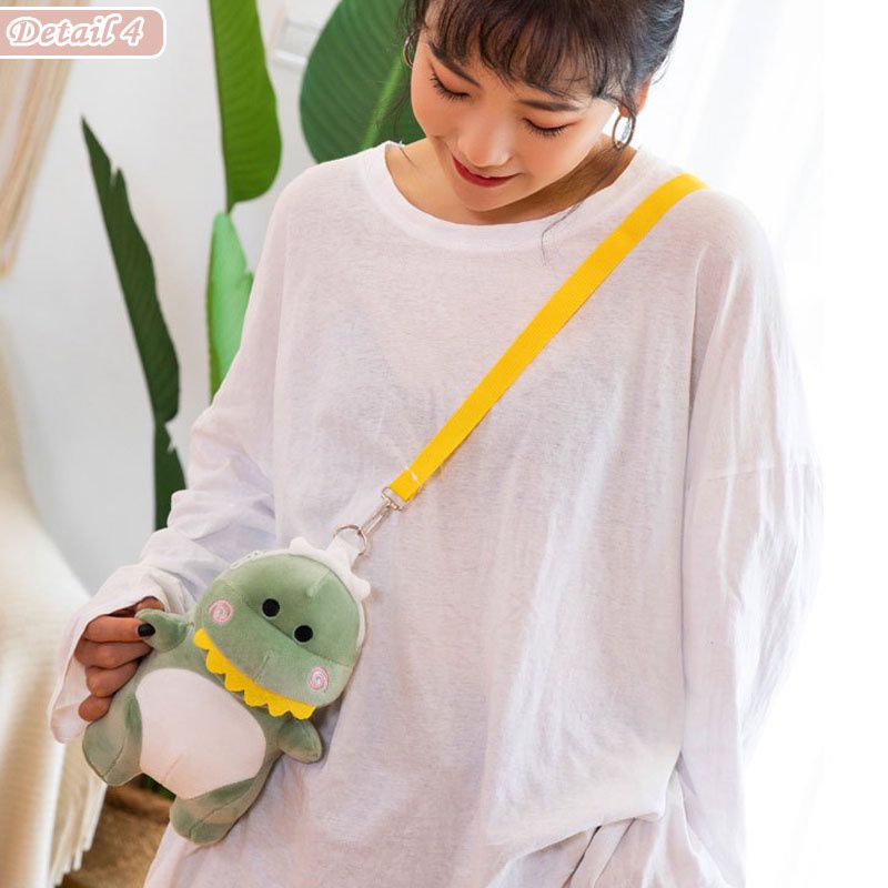 Tas Selempang Boneka Dinosaurus