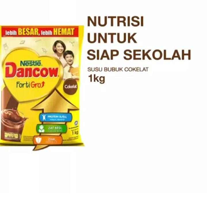 

CODEV1h1G--Dancow Fortigro Instant 1Kg Coklat 1kg