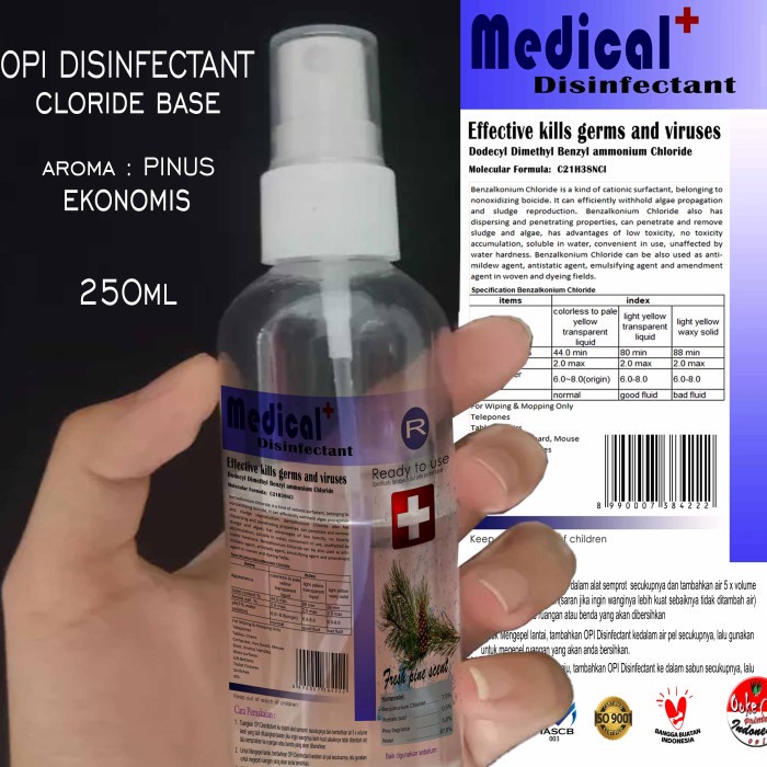 Disinfektan 1Liter &amp; 5 Liter alcohol base dan non alcohol wangi  Baru OPI Produk By Oke Sabuny sudah ada izin edar resmi by Oke sabun suplayer