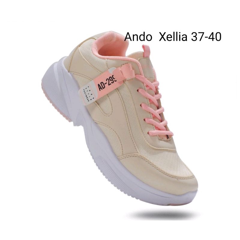 Sepatu sneakers wanita Terbaru dari Ando Xellia sz 37_40