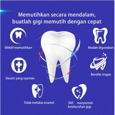 * NCC * Breylee Teeth Whitening Powder With Activated Pearl Essence Pemutih Gigi Bubuk Breyle