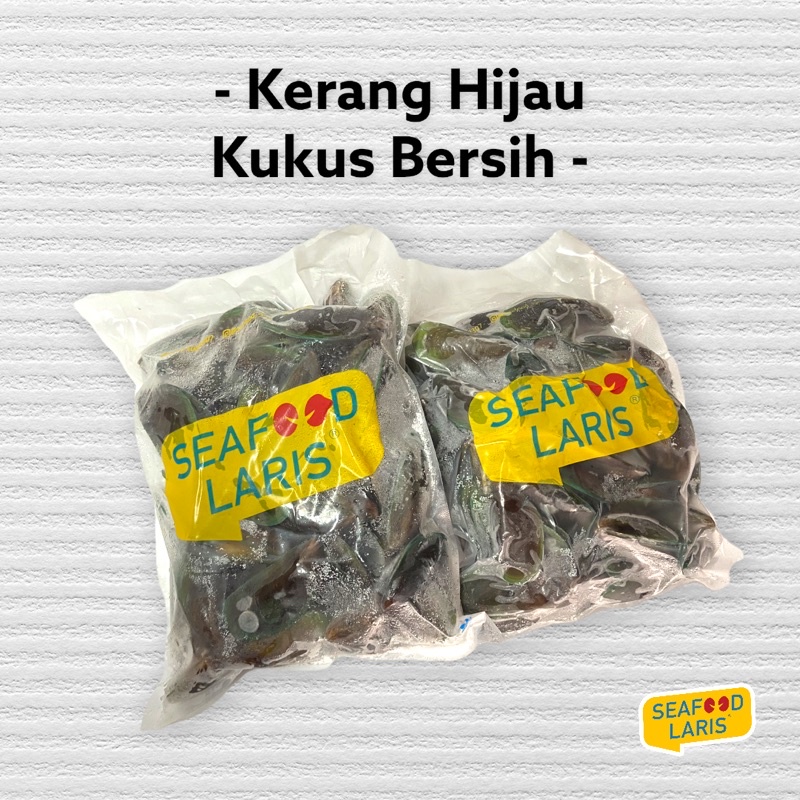 

Kerang Hijau Cooked Bersih Frozen- 1Kg(By:SeafoodLaris)