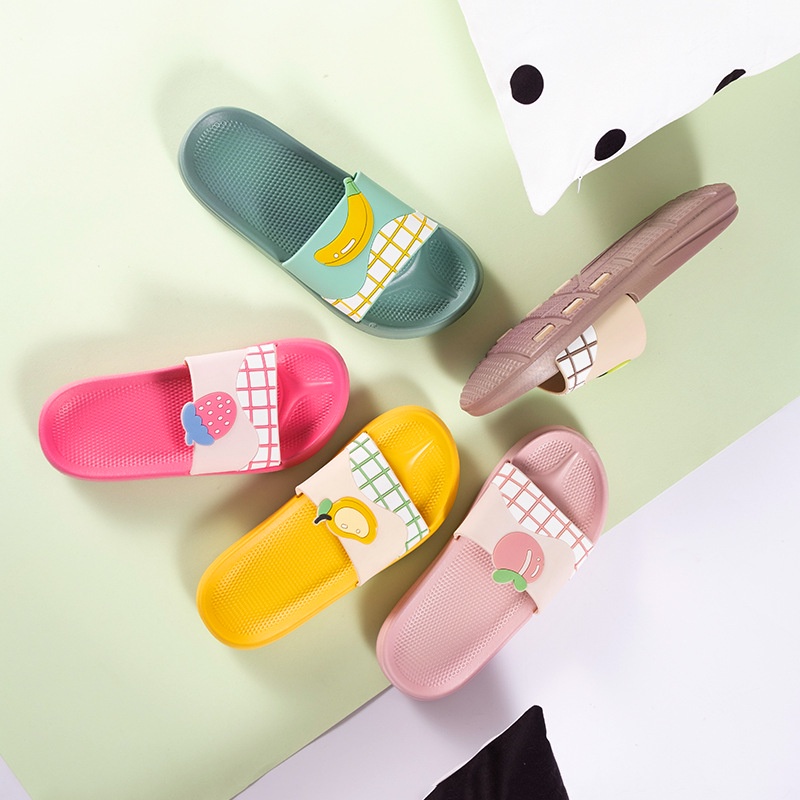 TweedyToys - Sandal Slip On Buah / Sandal Murah Import / Sandal Fashion Wanita