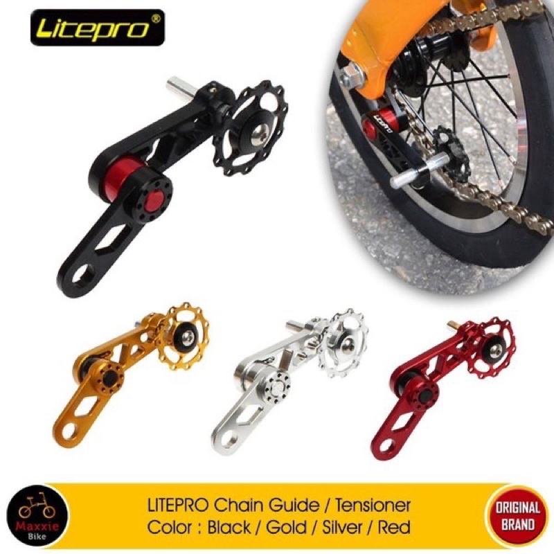 Chain Guide Tensioner LITEPRO Single speed buat sepeda lipat