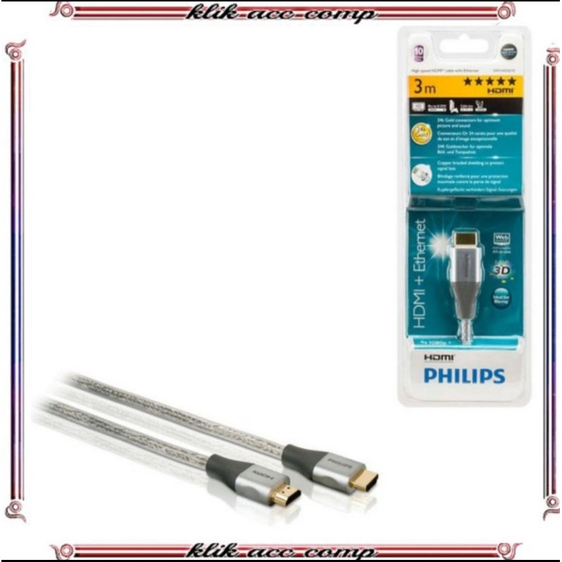 philips Kabel HDMI 3 Meter ORIGINAL