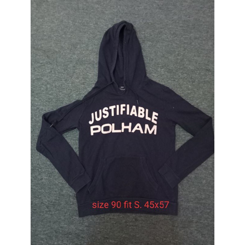 jaket Hoodie second original branded polham/ hoodie bekas preloved polham. bukan,dickies,pancoat,jmb