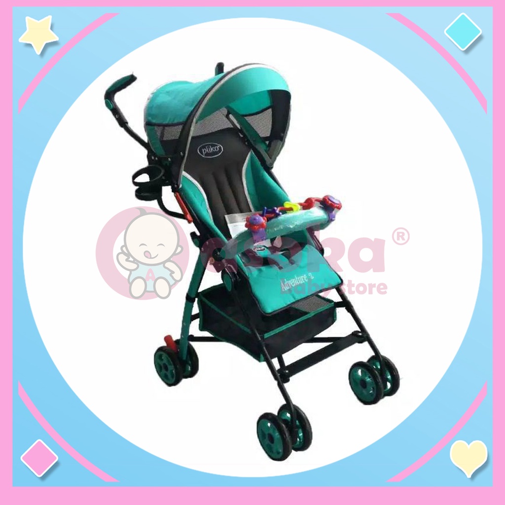 Stroller Pliko Buggy Adventure 108 ASOKA - Kereta Dorong Bayi ASOKA