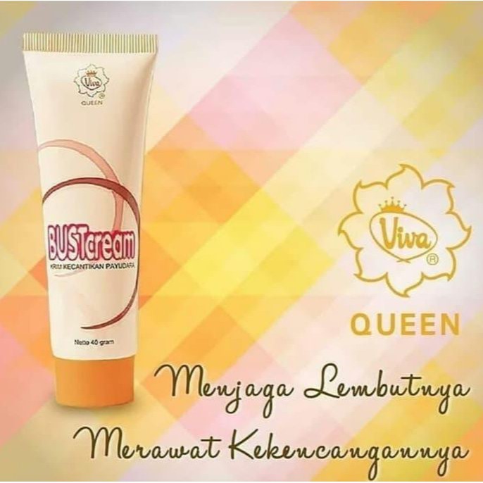 ★ BB ★ VIVA Queen Bust Cream | Krim kecantikan Payudara 40gr