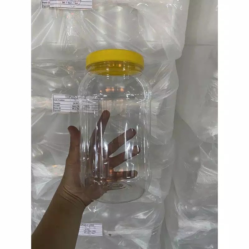Toples Jar Plastik 2 Liter