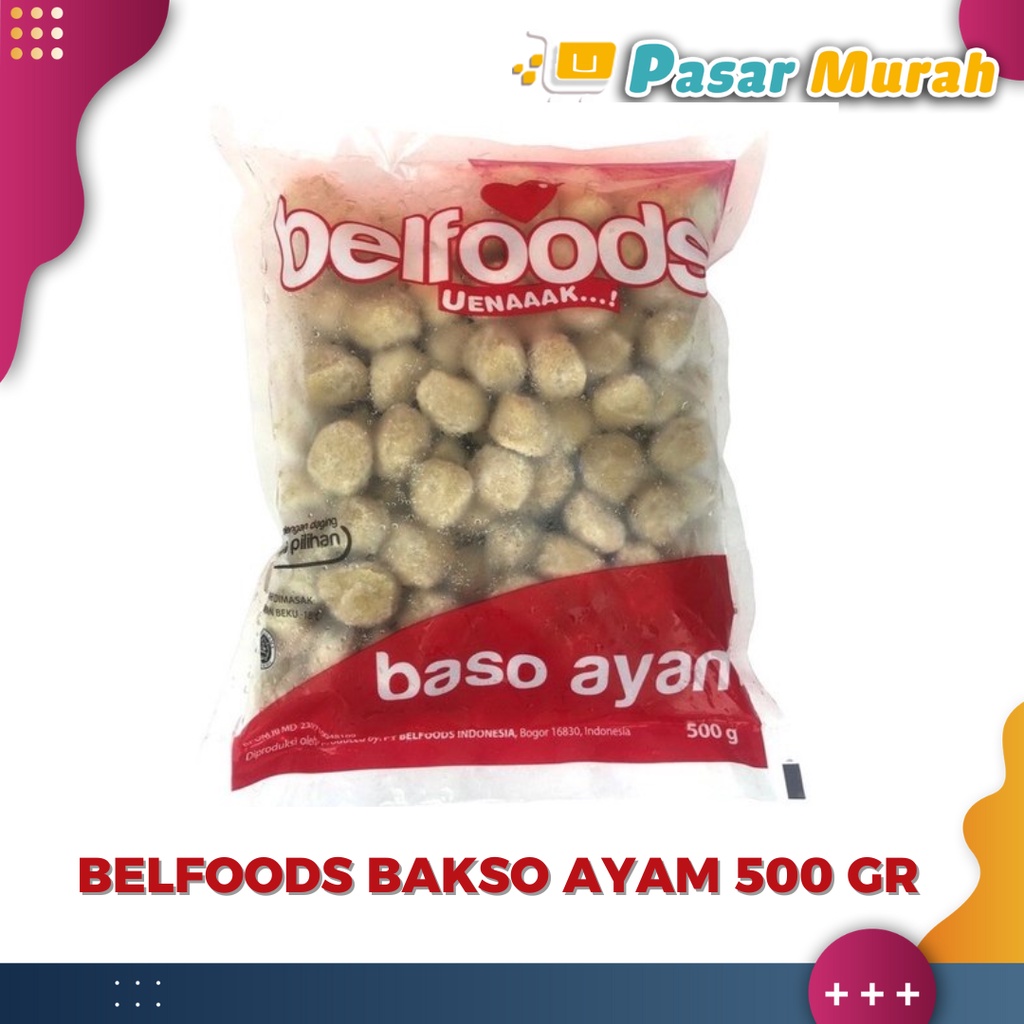 

Belfoods Bakso Ayam 500 Gram