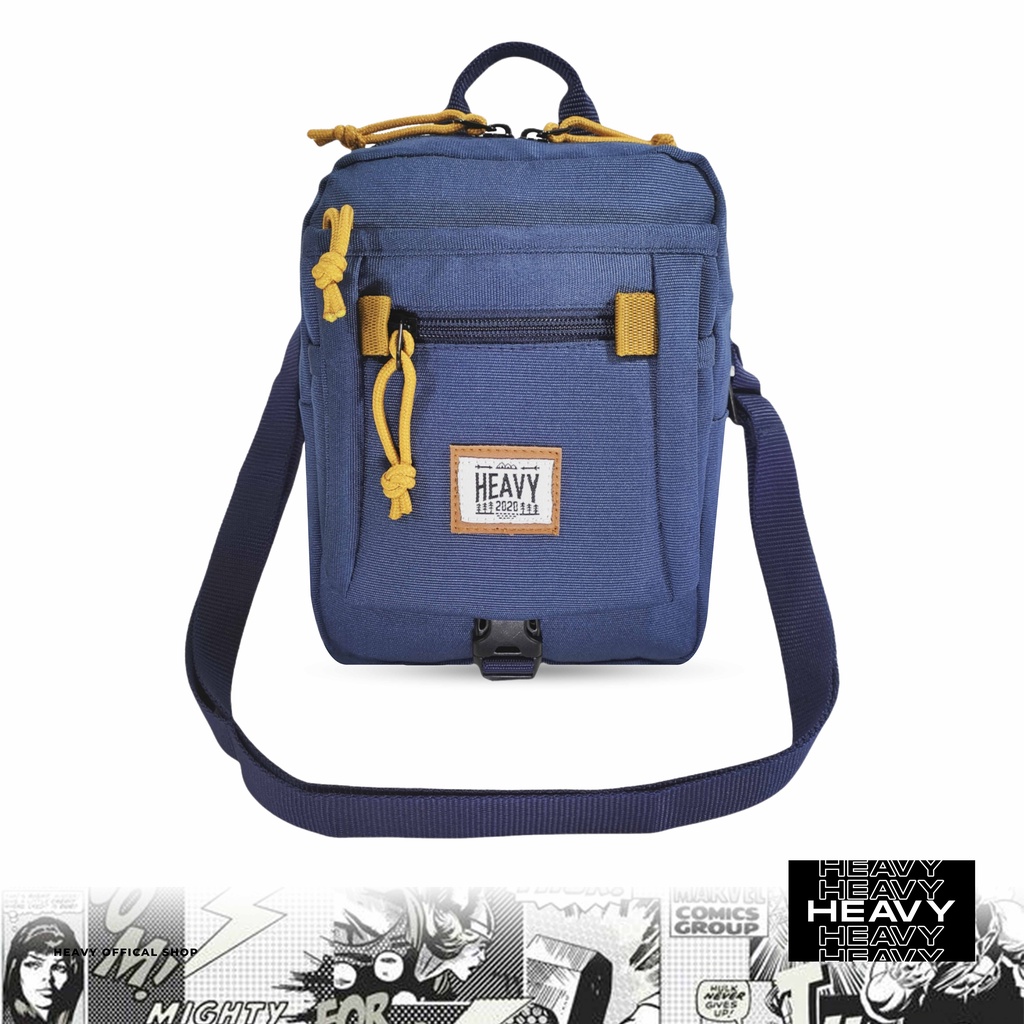 Heavy Slingbag Traveling Ransger Crossbody Bag - Shoulder Bag Heavy - Tas Selempang Pria Casual Heavy