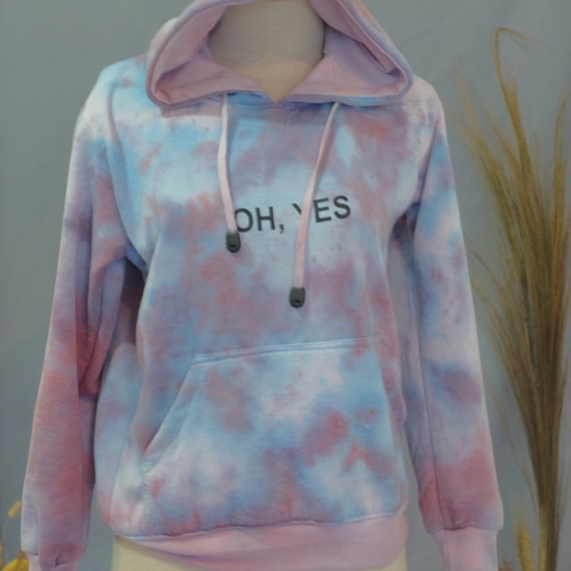 tie dye hoodie shopee