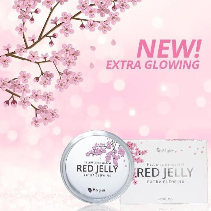 Termurah Red Jelly Ms Glow - Flawless Red Jelly Ori - Jelly Glow