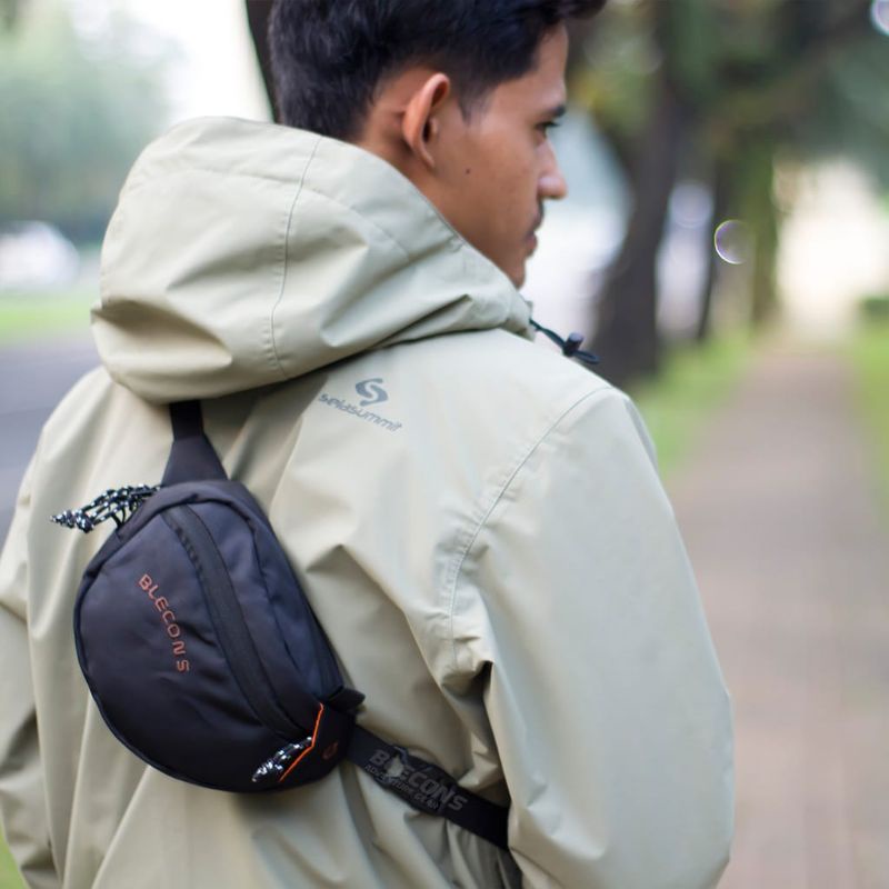 Pandora Sling Bag 1 Liter - Best For Hiking - Tas Sling Bag Pria - Waisbag - Tas Selempang Pria - Tr