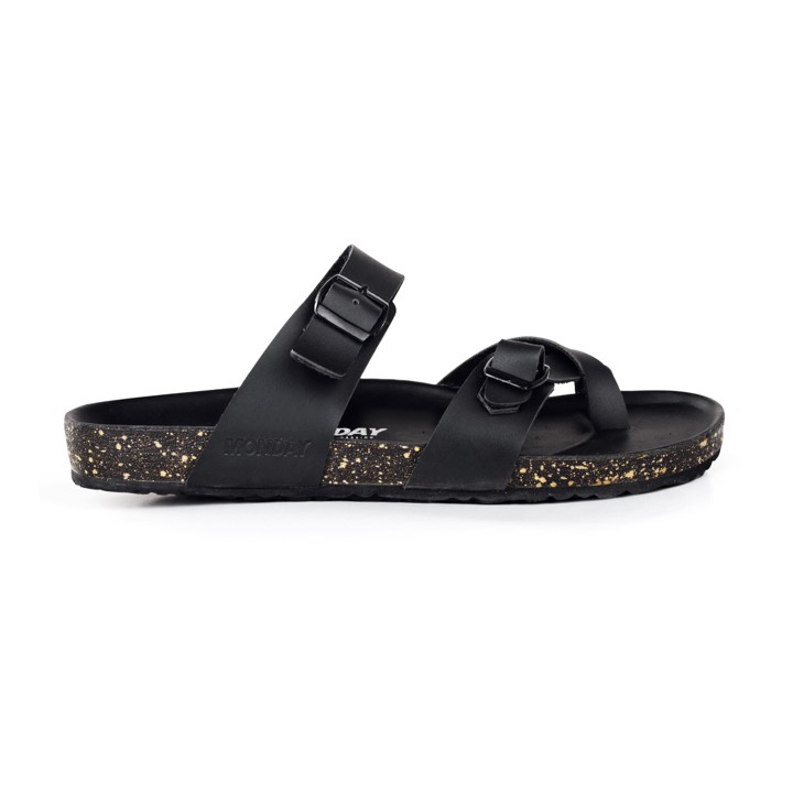 JACK BLACK - Sendal Jepit Kulit Original Santai Kasual Cowok Sandal Pria Original