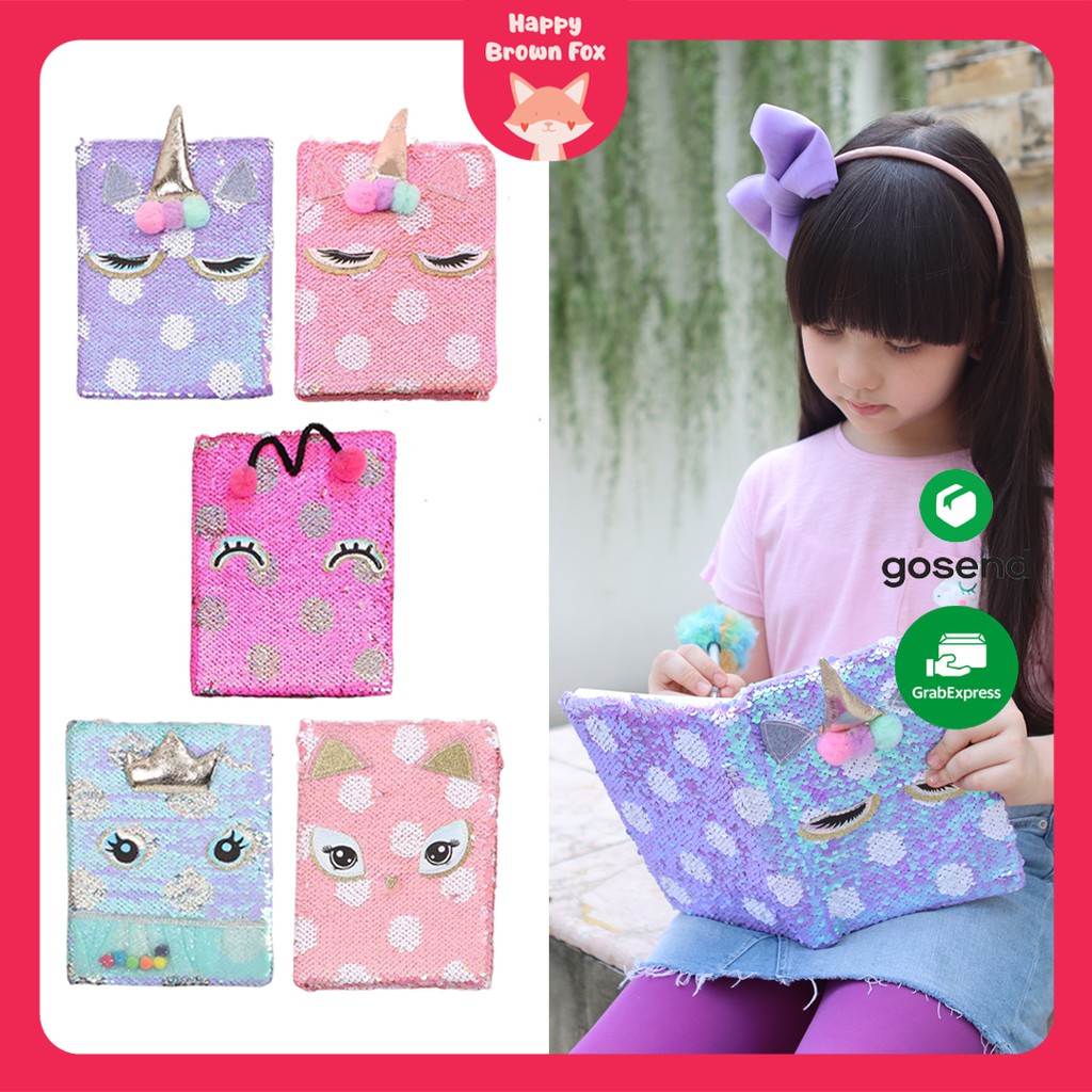 

BUKU NOTEBOOK DIARY SEQUIN STARFIVE