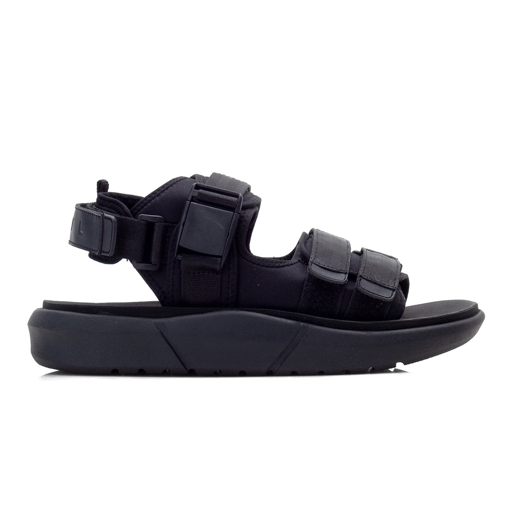 EXTROVERT FULL BLACK |ManNeedMe x Reyl| Sandal Gunung Pria Sendal Pria ORIGINAL