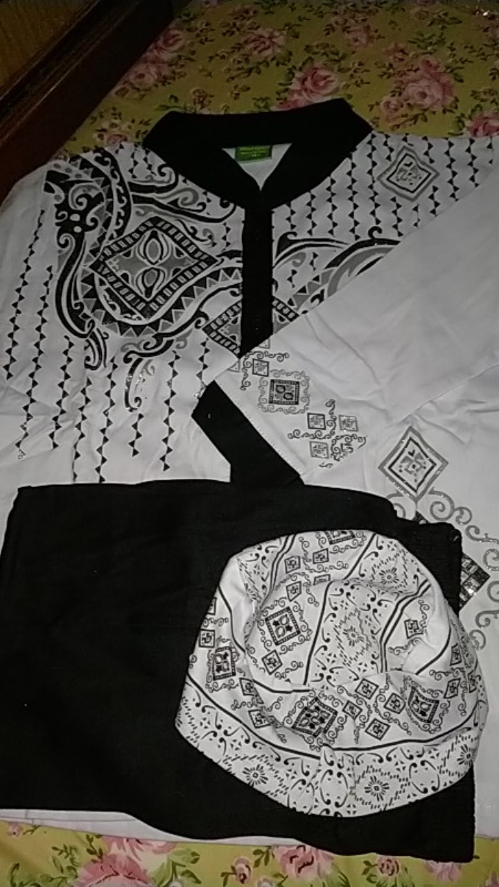 Baju Setelan Koko Anak Berbagai Corak Batik 6 Bln - 9 Thn