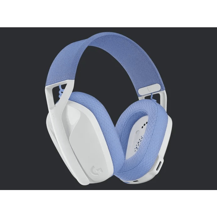 Logitech G435 LIGHTSPEED Wireless Gaming Headset - White And Lilac