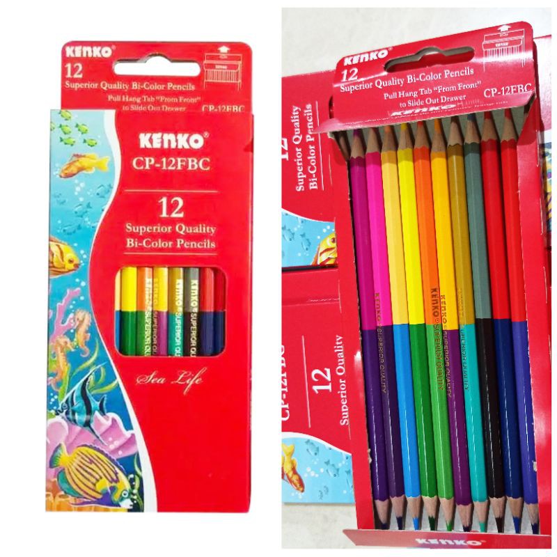 

Pensil Warna Bulak Balik KENKO CP-12 FBC