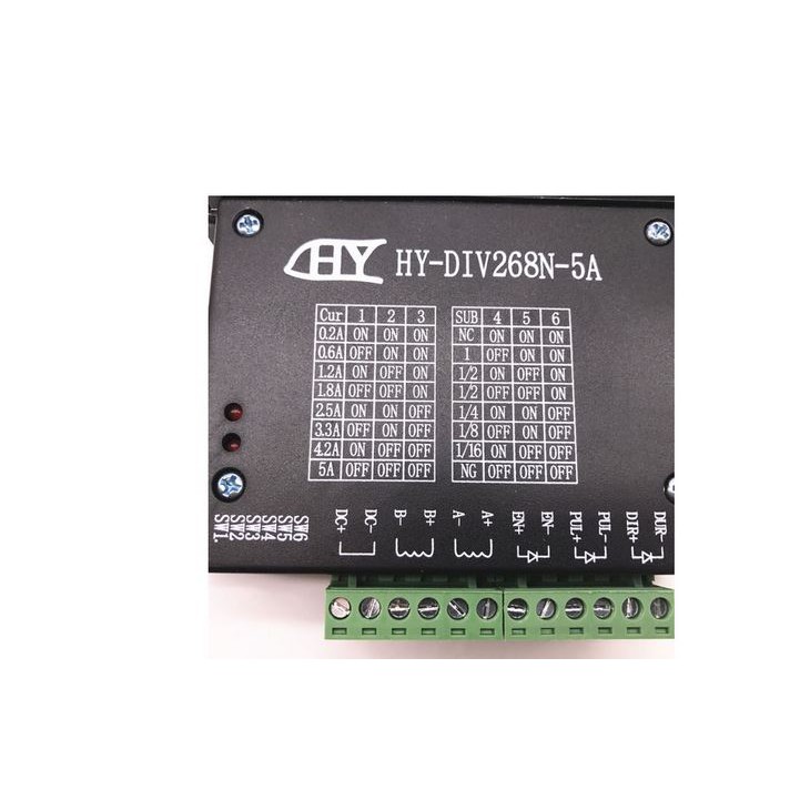 DIV268N-5A 0.2 - 5A Two Phase Hybrid Stepper Motor Driver Controller