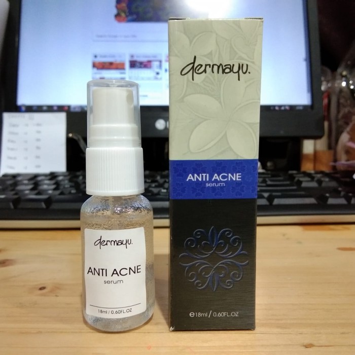 [ORI] Dermayu Serum Anti Acne Membantu Merawat Kulit Berjerawat dalam 2 Minggu Original dan BPOM