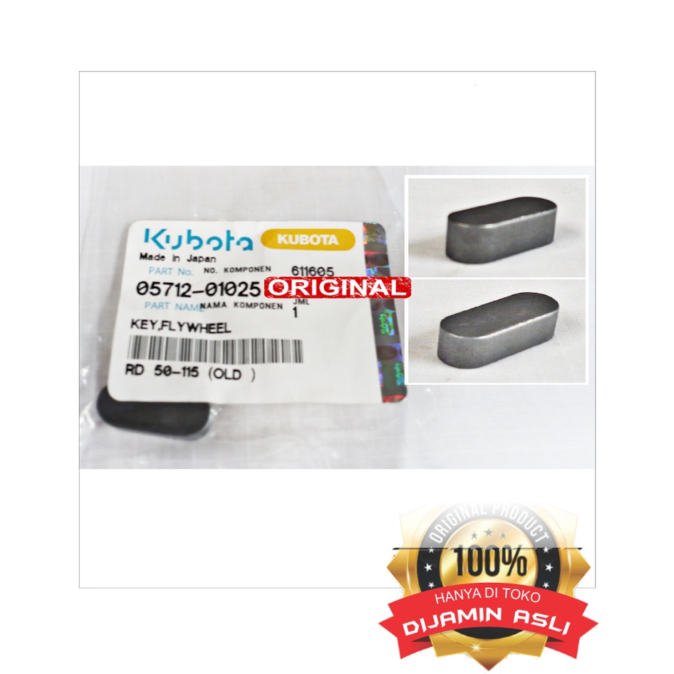 Spie Spi KEY Roda Kruk as FLYWHEEL RD50 RD85 RD115 Lama OLD / KND180 KND190 KND220 KND250 Original K