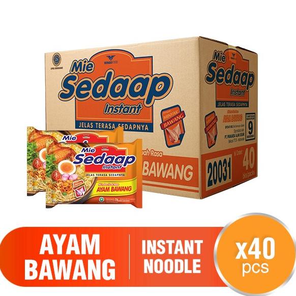 

Sedaap Mie Instan Ayam Bawang 70 Gr 1 Dus Isi 40 Pcs New
