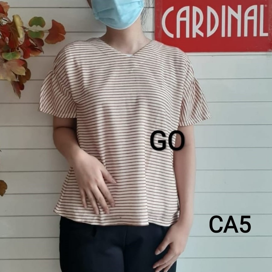 gos CA CARDINAL GIRL Kaos Cewek Baju Atasan Perempuan Pakaian Wanita Lengan Pendek