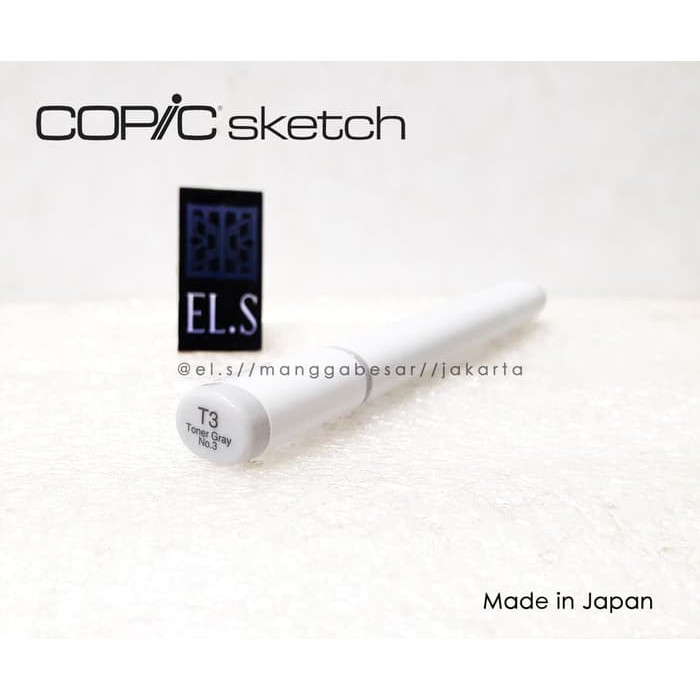 

COPIC SKETCH MARKER T3 TONER GRAY 3 ( CSM ) COLOR COLOUR